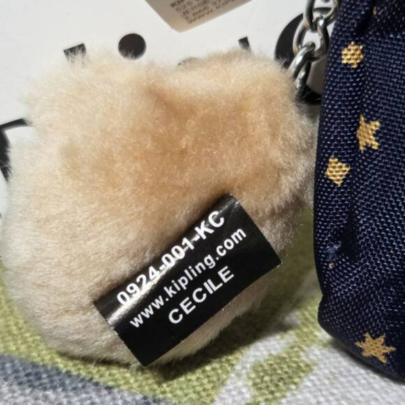 Kipling Small Pouch Make Up Case In Gleam Ultimate Stars - Picture 8 of 8